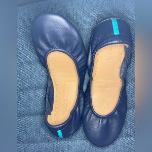 Navy Tieks size 7